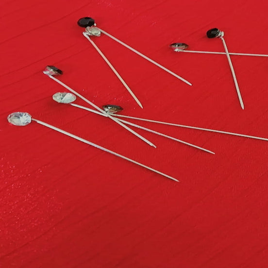Straight diamonds  Pins ( 25  pins)