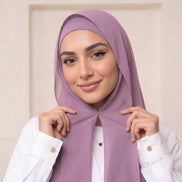 Pre-Sewn Attached Magnet Hijab-