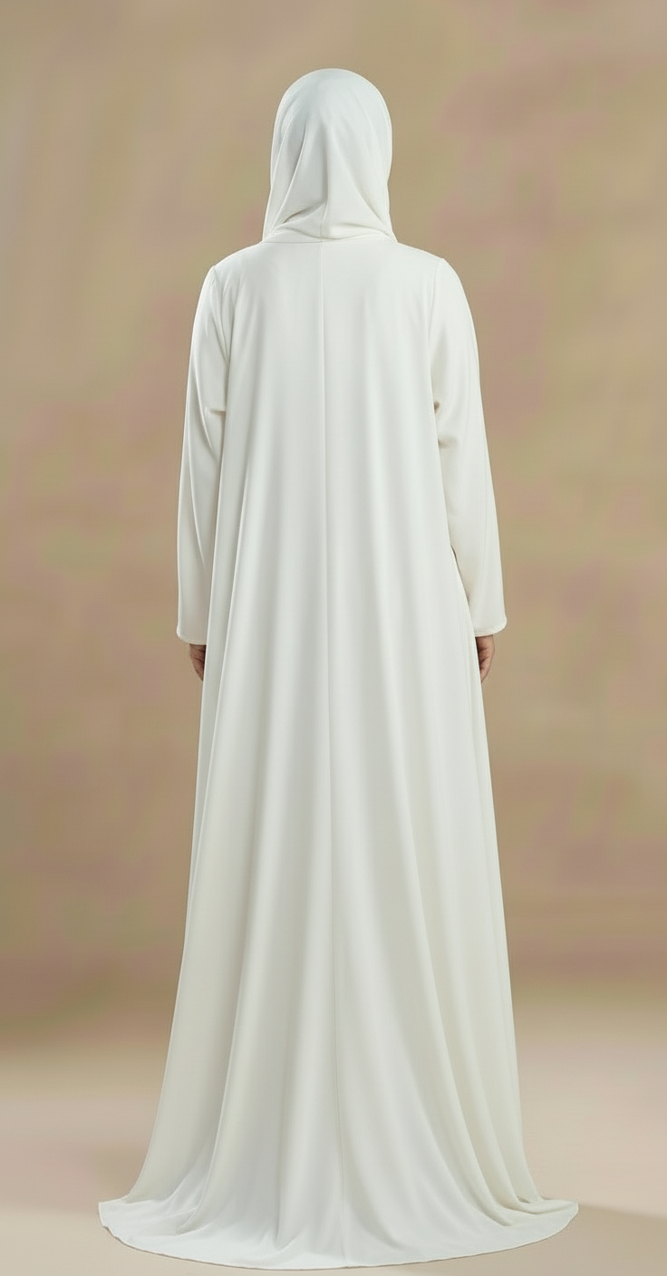 Zoriya (Off White) Abaya Free Shipping