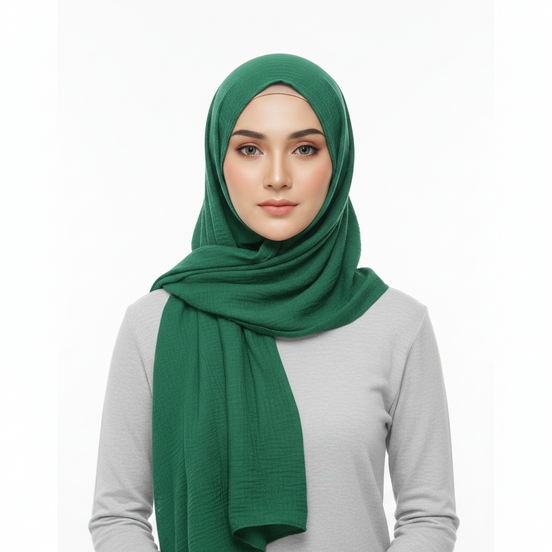Basil Crimps Hijab