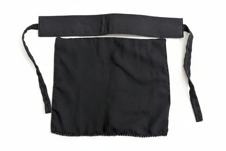 Black Saudi Niqab (with handwork)