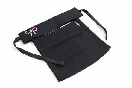 Black Saudi Niqab(embroidery with buckle)