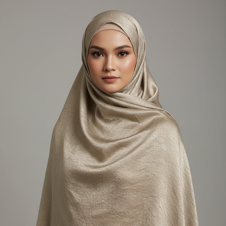 Marble Silk Hijab