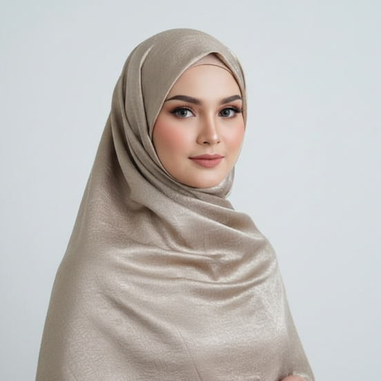 Marble Silk Hijab