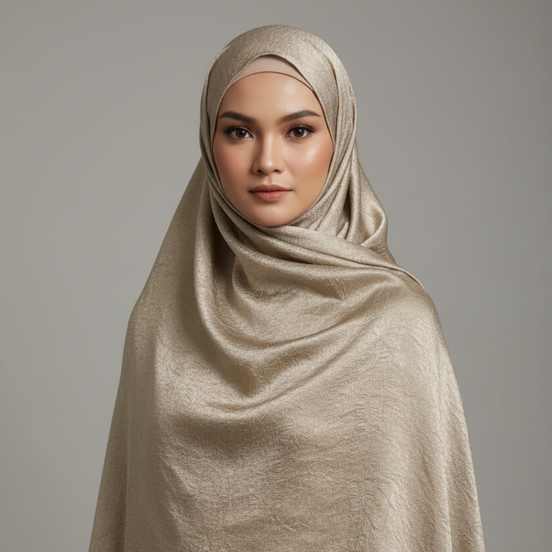 Marble Silk Hijab
