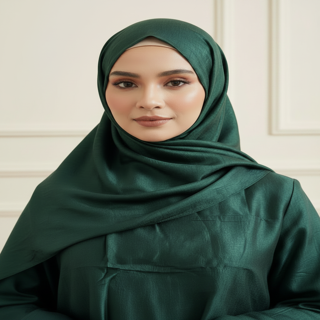 Marble Silk Hijab