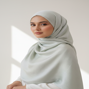 Marble Silk Hijab