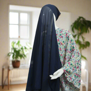 Navy Blue Pre-Sewn Instant