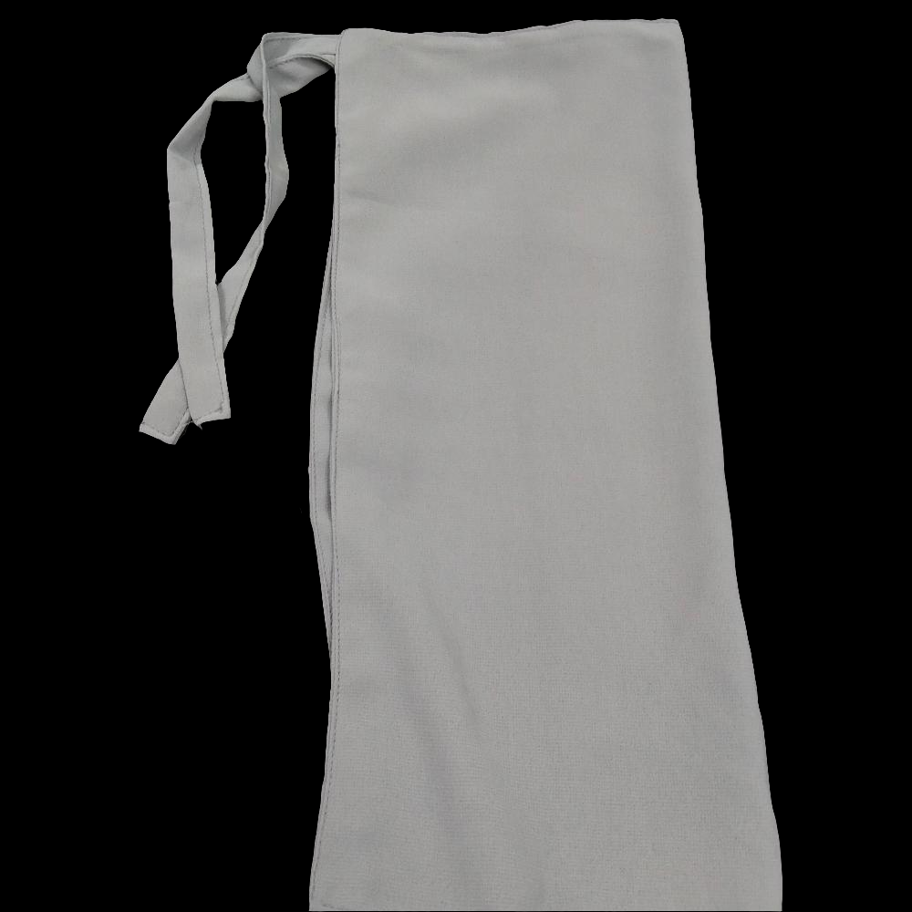 White Half Niqab Veil