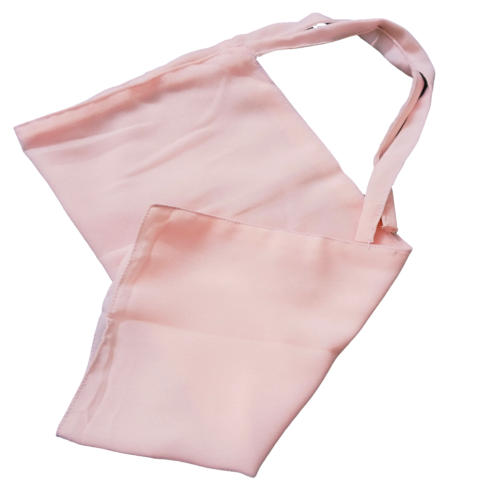 Baby pink Half Niqab Veil