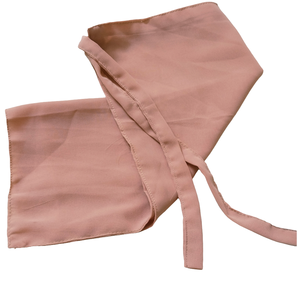 Pauce pink Half Niqab Veil
