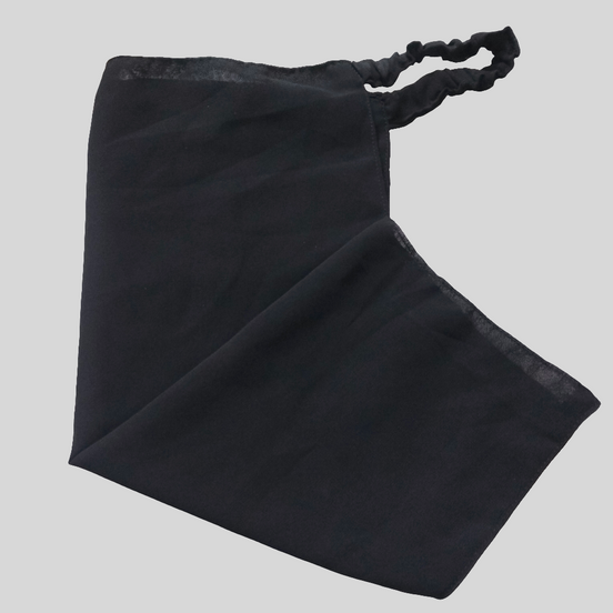 Black Half Niqab With Elastic