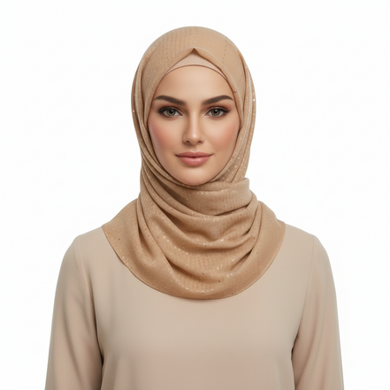 Beige Turkish Sitara Lawn