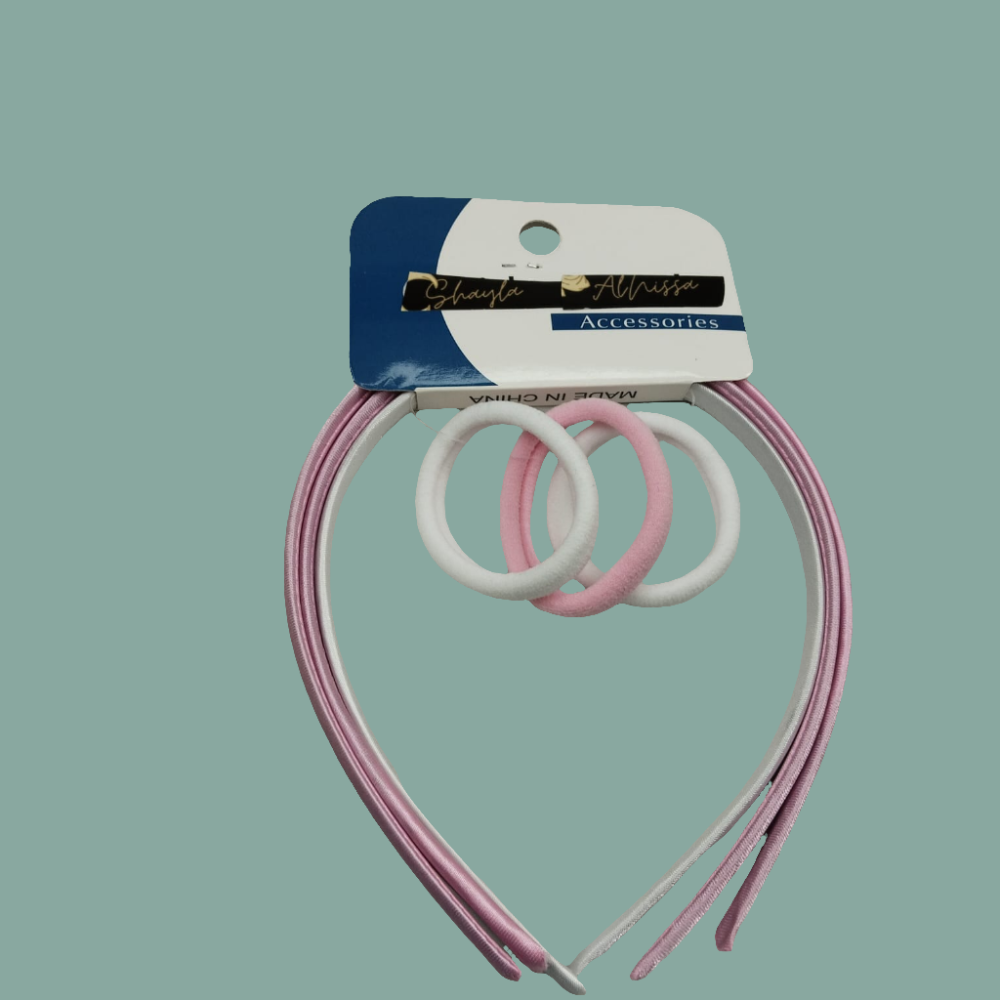 Hair Bands & ponies set