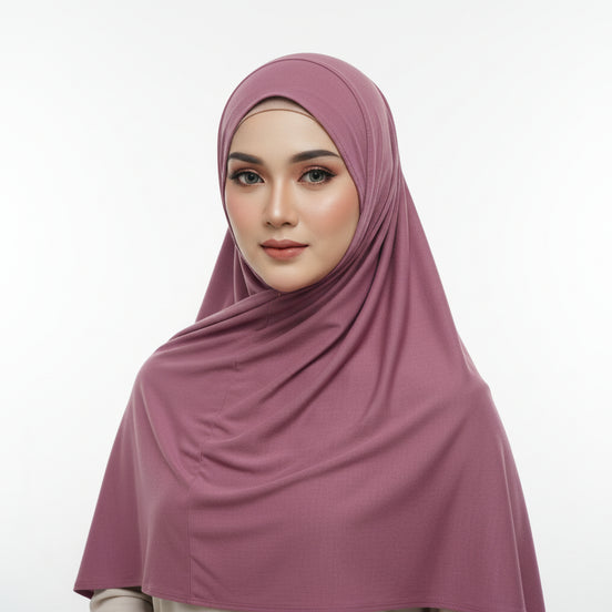 China Pink Viscose Jersey