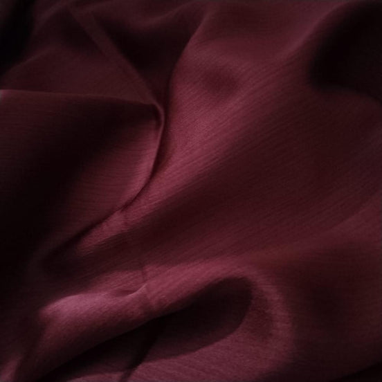 Maroon Plain Satin Silk