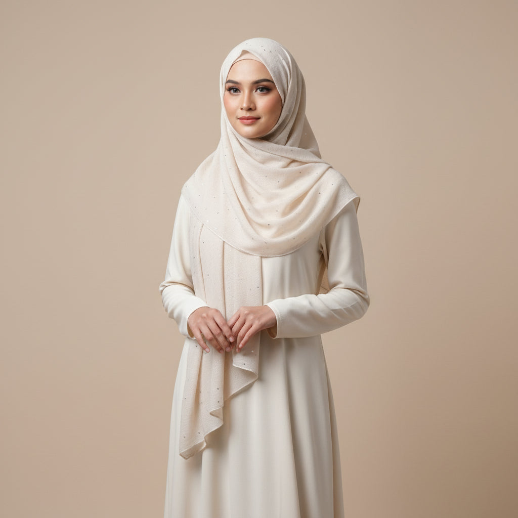Off white Doriya Sitara Lawn