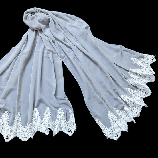 Elegant Luxe Georgette Chiffon Hijab