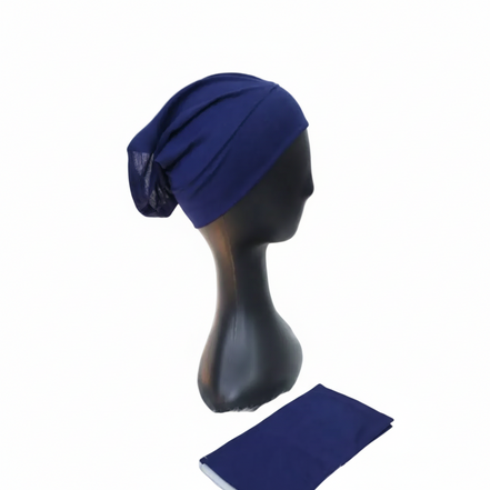 Navy Blue Tube Cap