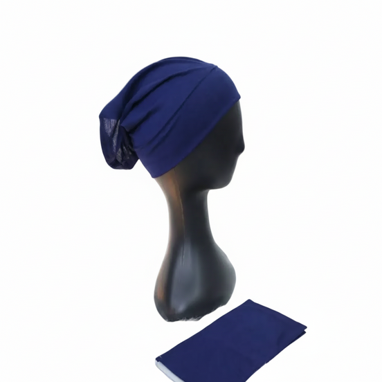 Navy Blue Tube Cap