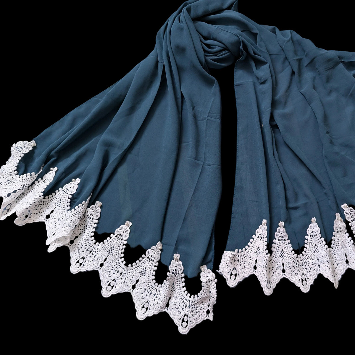 Elegant Luxe Georgette Chiffon Hijab