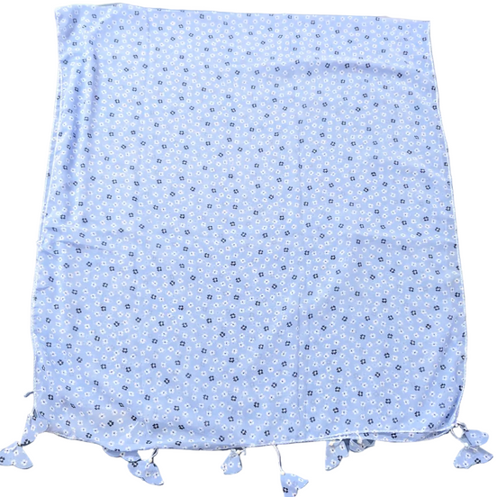 Sky Chiffon with tassel