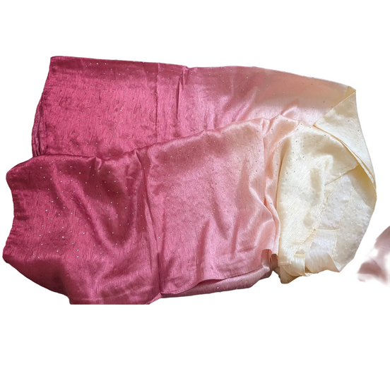 Deep pink Ombre Silk Stone