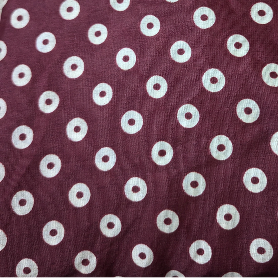 Maroon  Namaz Chaddar (with sleeves)