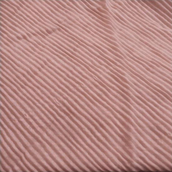 Peach Cotton Platted