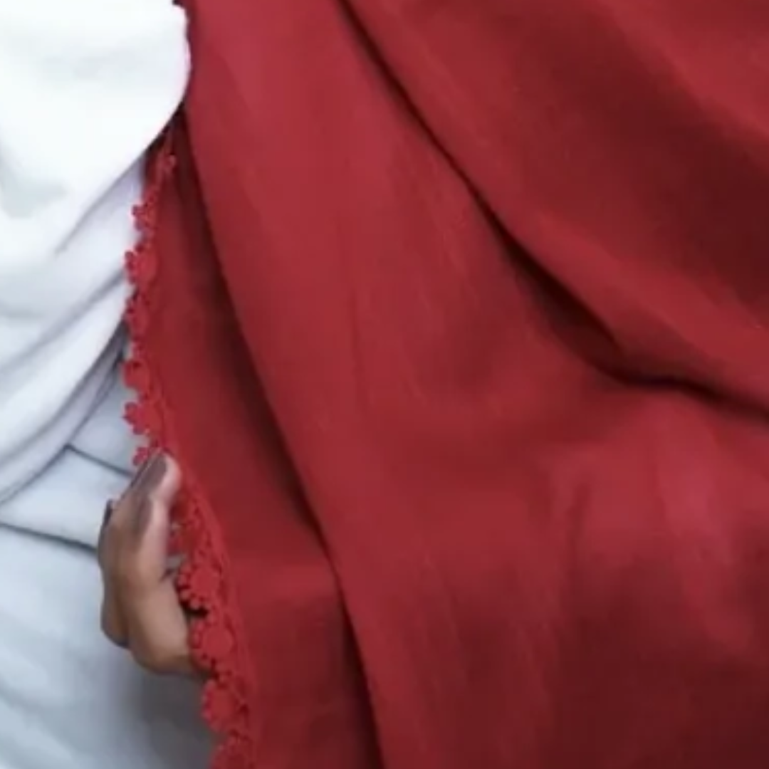 Wine Modal Luxe Turkish Hijab