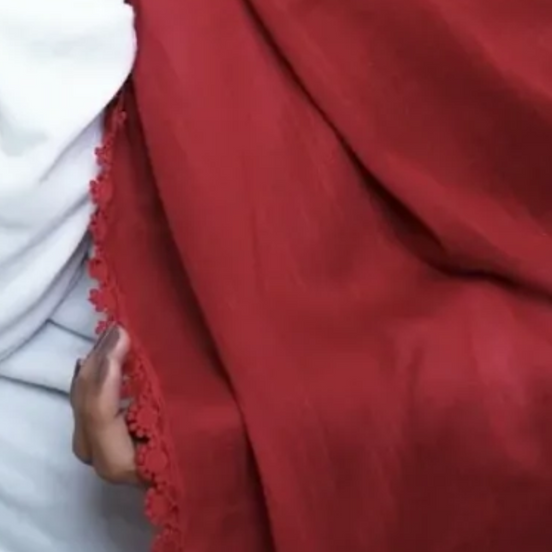 Wine Modal Luxe Turkish Hijab
