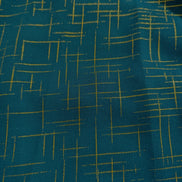 Zinc Crosshatch Georgette
