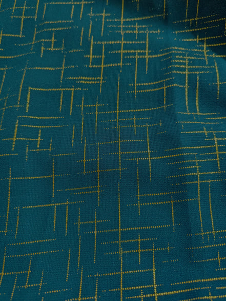 Zinc Crosshatch Georgette
