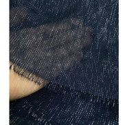 Navy Glitter Lawn Hijab