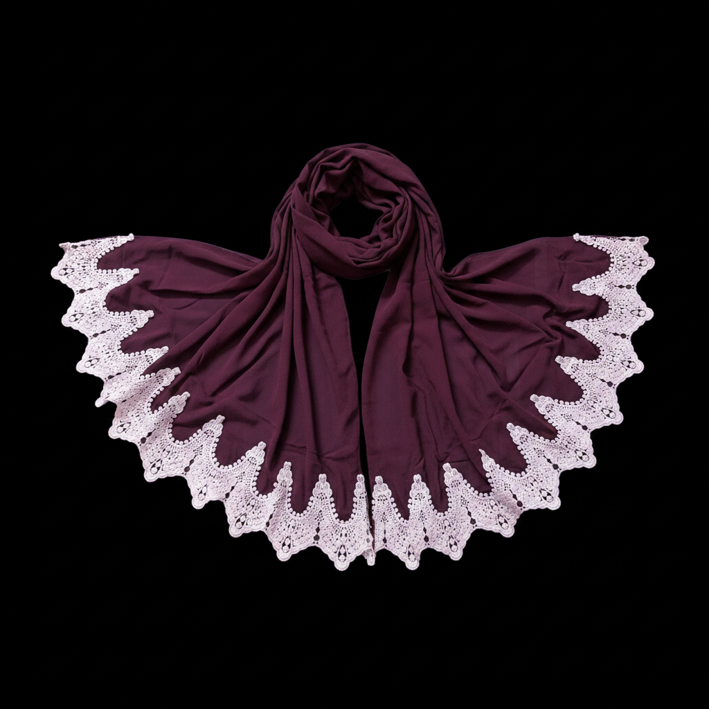 Elegent Luxe Georgette Chiffon Hijab