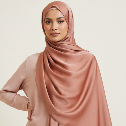 Rusty Modal Satin