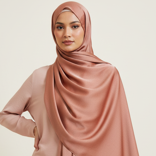Rusty Modal Satin