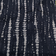 Black Tie-Dye Chiffon Hijab