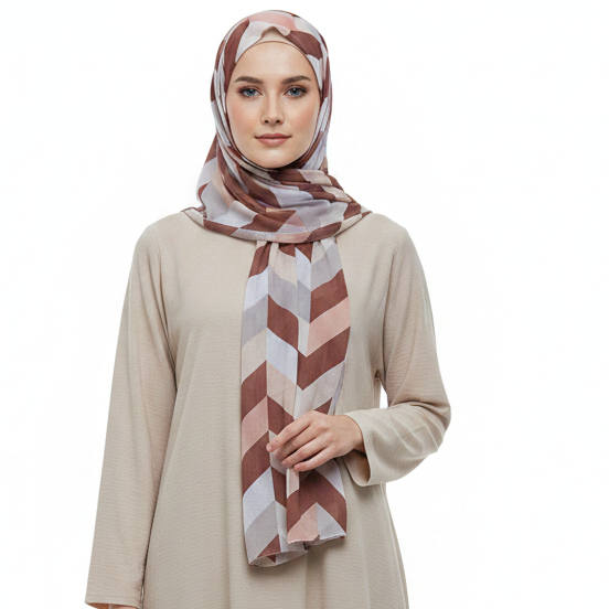 Printed Korean Modal Lawn