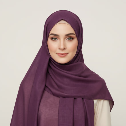 Plum Turkish Lawn XL