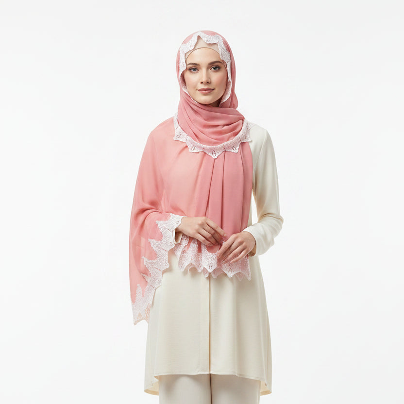 Elegant Luxe Georgette Chiffon Hijab