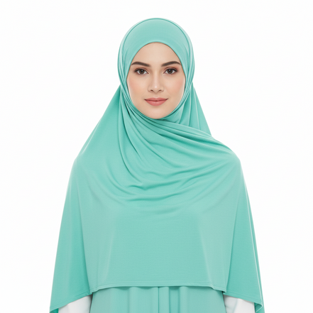 Turquoise Viscose Jersey