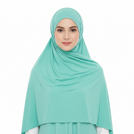 Turquoise Viscose Jersey