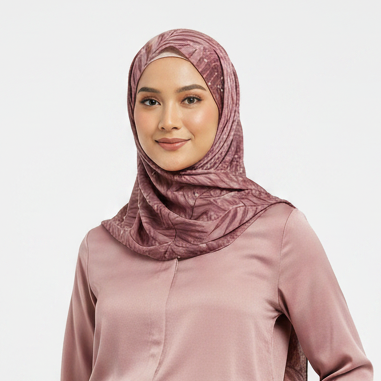 Mouve Modal Self Satin Silk (Silver Stone)