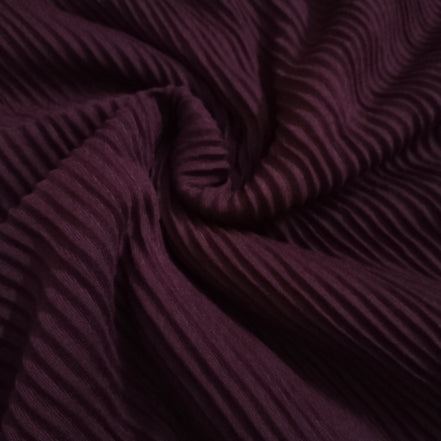 Dark Maroon Cotton Platted