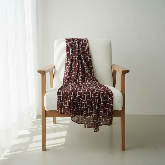 Printed Korean Modal Lawn