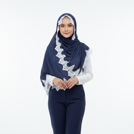 Elegent Luxe Georgette Chiffon Hijab
