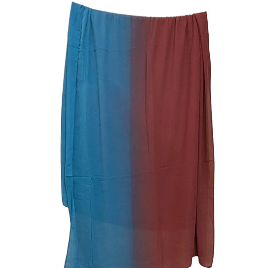 Ombre Georgette Chiffon