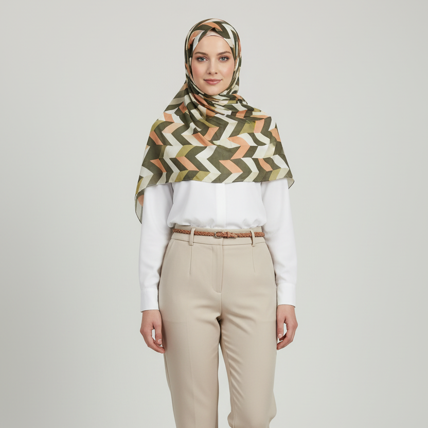 Printed Korean Modal Lawn