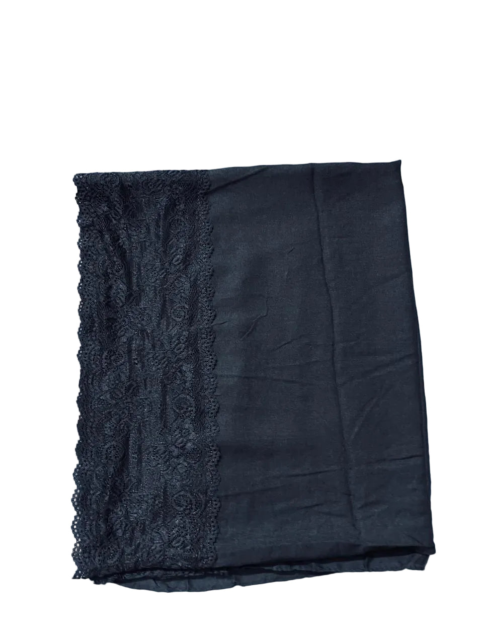 Chantilly Lace Hijab -Black